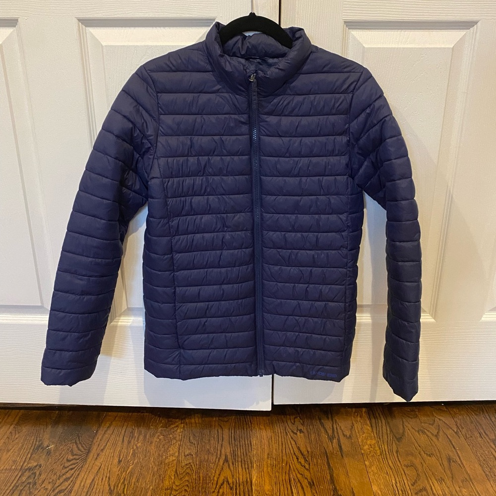 Lands End Kids Classic Navy Insulated Jacket.